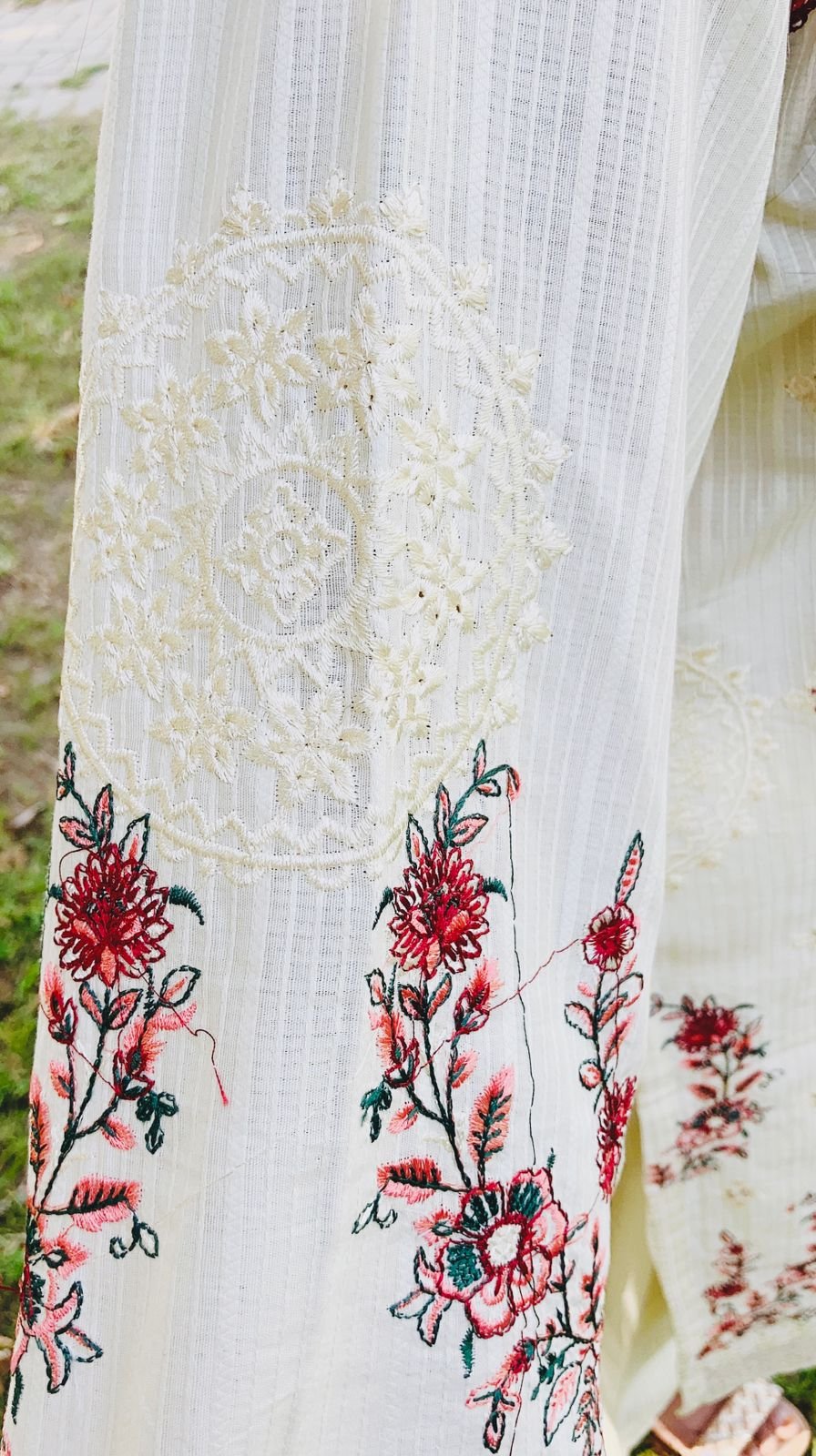 2 Piece Embriodered Suit FW25-07