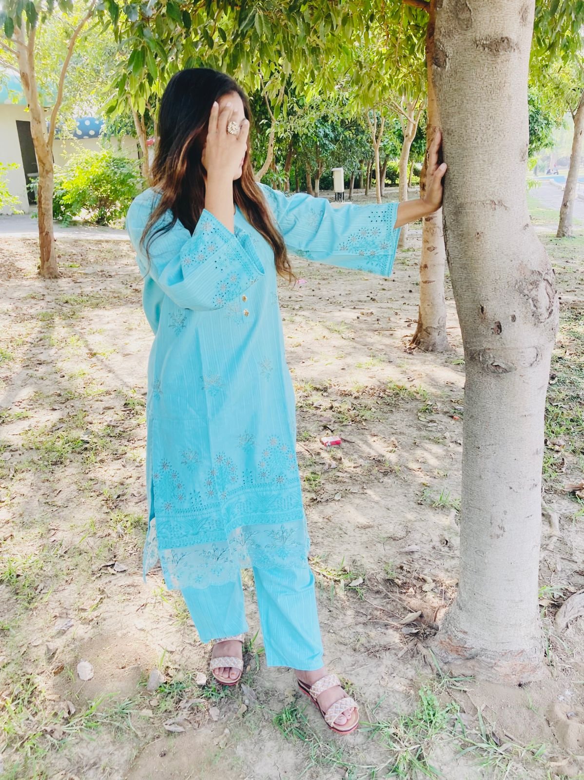 2 Piece Embriodered Suit FW25-05