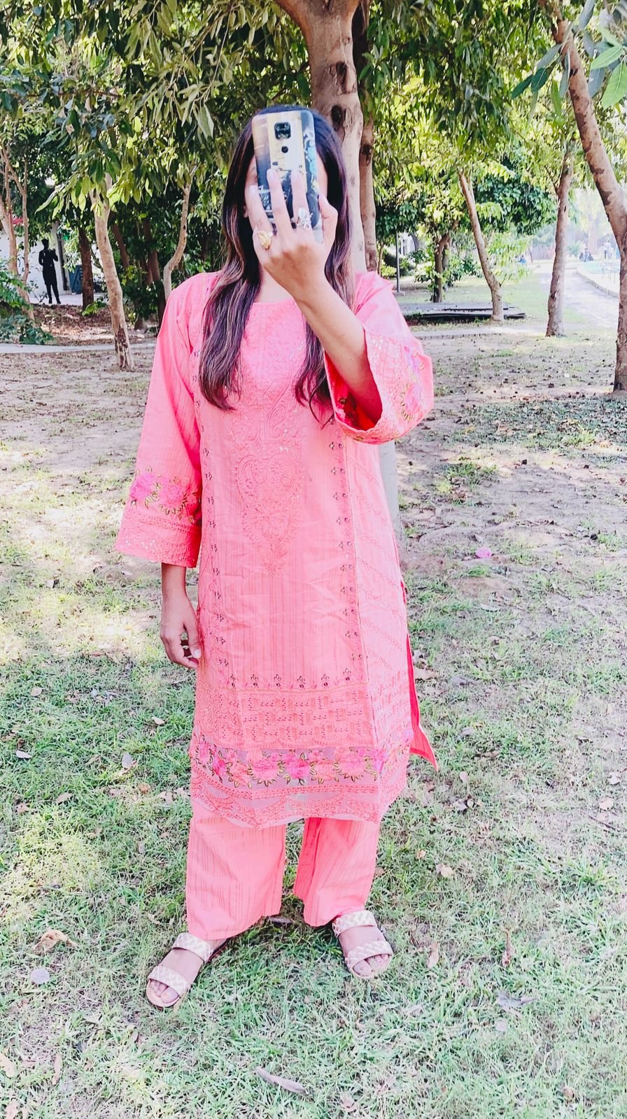 2 Piece Embriodered Suit FW25-08